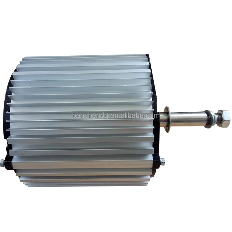 Industrial AC Motor Air Conditioner Parts Aluminum Alloy Shell With Copper Motor Enhanced Cooling Performance