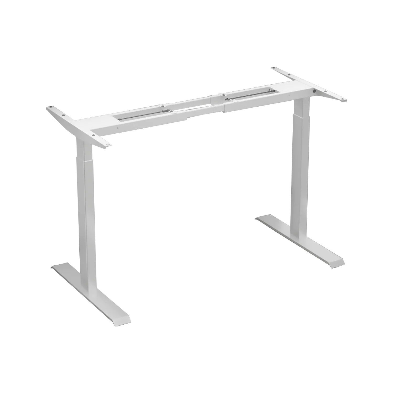 High Quality Motorized Electric Adjustable Dual Motor Electric Desk Shelf Monitor Stand Height Adjustable Electric Desk