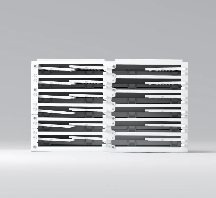 Shoe Organizer Storage Box, Portable Folding Shoe Rack for Closet with Magnetic Clear Door,Large Sneaker Cabinet Bins All-in-one