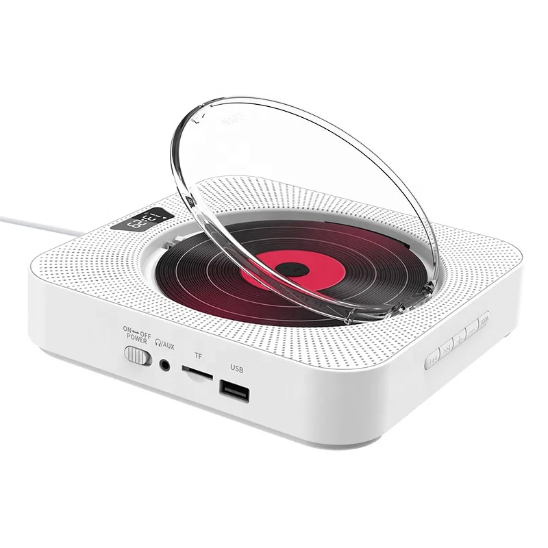 CD Player portable with Bluetooth Home Audio with Remote Control FM Radio for discman mp3 cd player