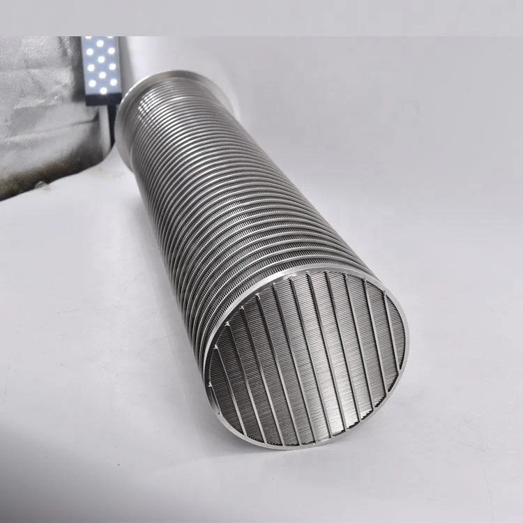 Customized Liquid Chocolate Self cleaning Filter304 316L stainless steel wedge wire filter basket r wedge screen