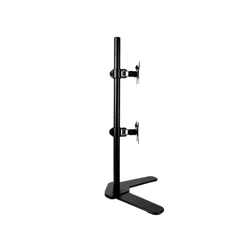 Dual Monitor LCD PC Stand Mount 2 Monitor Arm Stand Up To 17.6 lbs