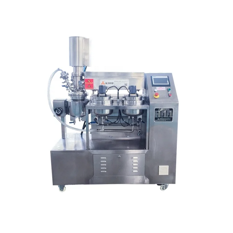 Small scale laboratory emulsifying machine homogenizer mixer cosmetic laboratory