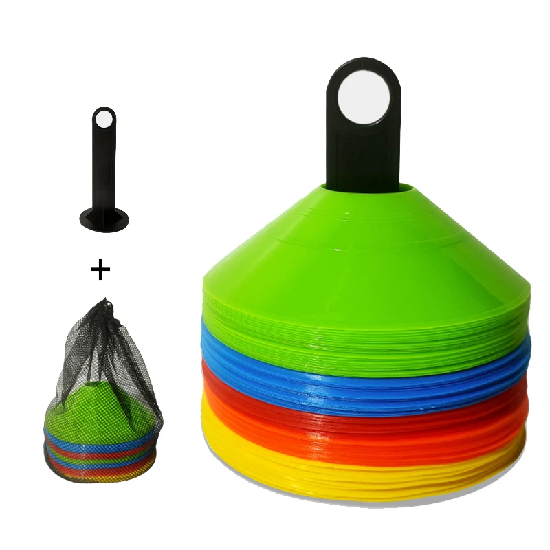 10 Pcs Cone Marking Discs Football Football Training Equipment 19cm 7.41 Inch Football Sports Entertainment Accessories Tools