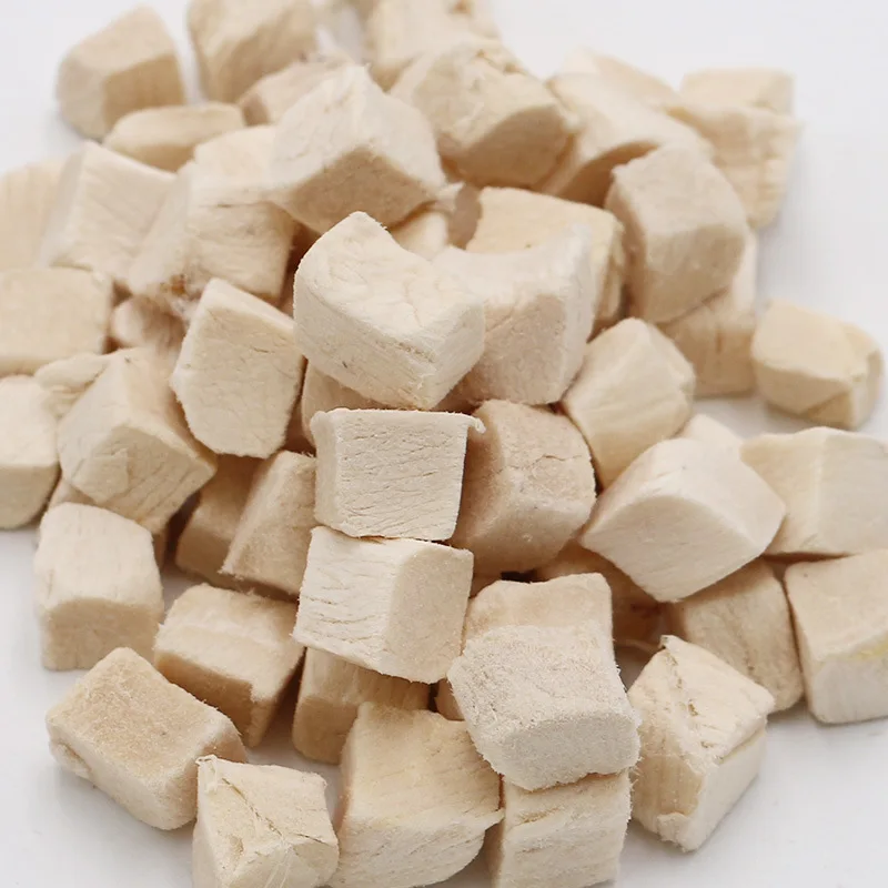 OEM Cat Treats Wholesalers High Quality Natural Diced Chicken Fish Duck Meat High Protein Freeze Dried Snack Dog Pet Food