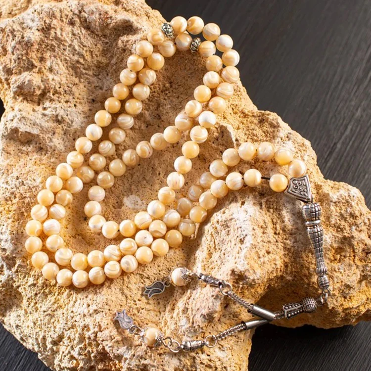 Исламские молитвенные бусины Tasbih 99 жемчужное ожерелье четки браслет