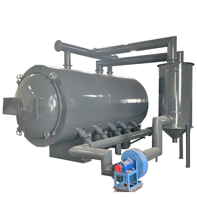 Sentao 4000 degree carbonated coconut shell production line charcoal furnace