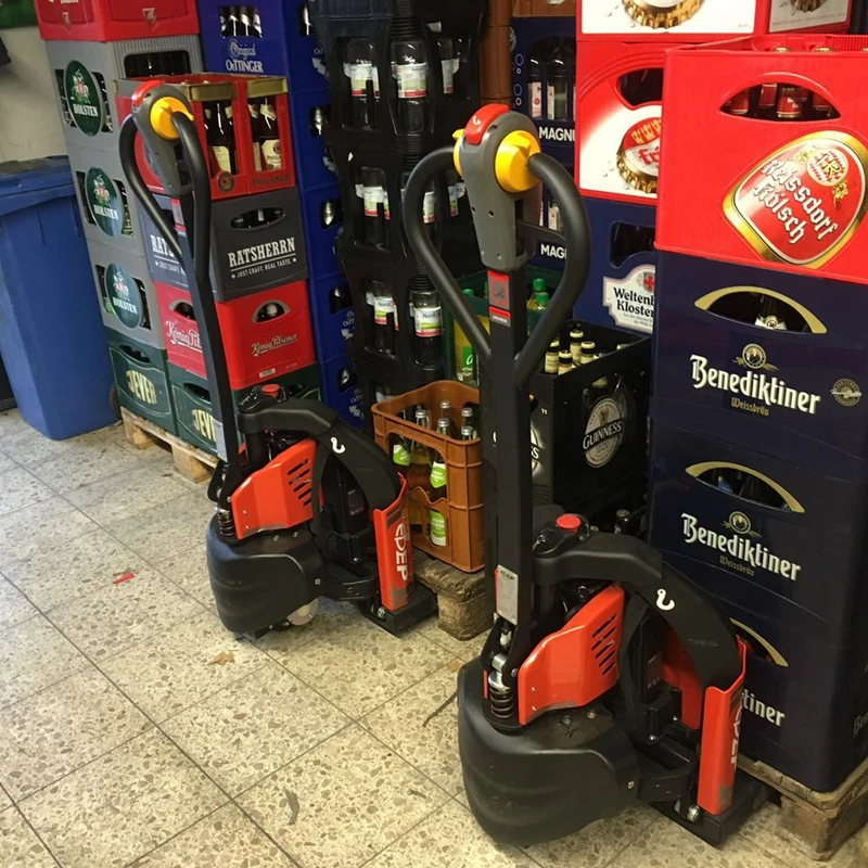 1000pcs per week production capacity ISO Electric Pallet Truck 1500kg Capacity powered pallet jack TUV CE