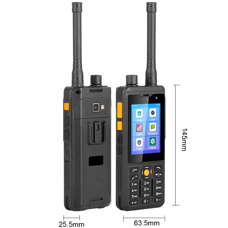Professionnel Smartphone GT-5 Dmr Wifi Lte Zello Talkie Walkie Digital Vhf Uhf 4g Radio Phone With Gps H384