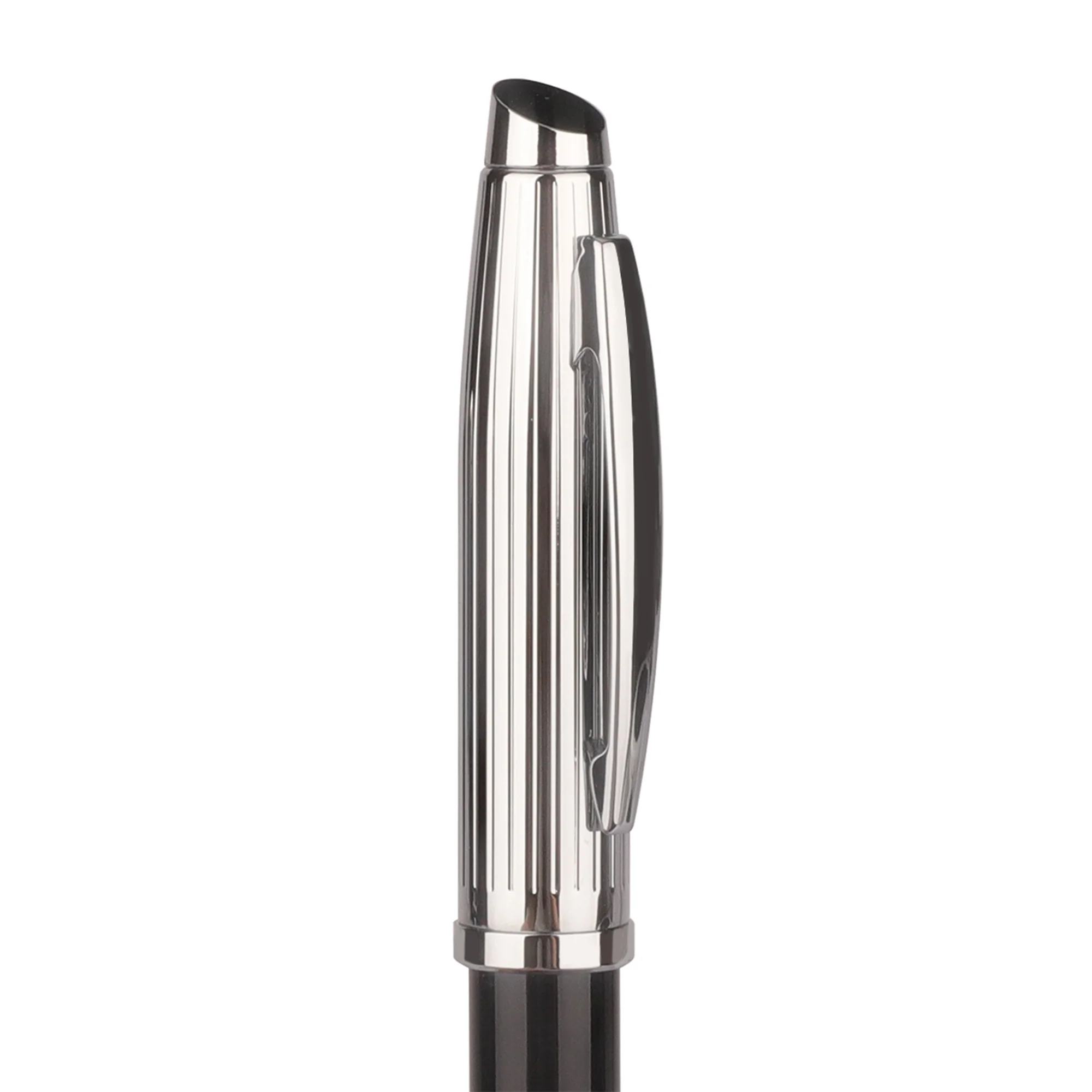 Promotional Matte Black Ballpoint Pen matte Gray Ball Pen With Custom Logo Advertising Personalized Twist Metal Ball Pen