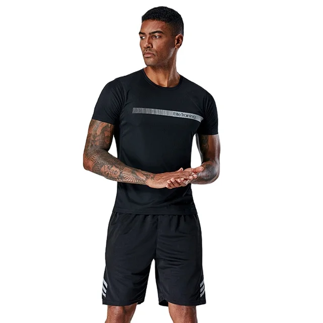 
Summer new products Men Quick training and sports quick dry Workout T Muscle men Tshirt 