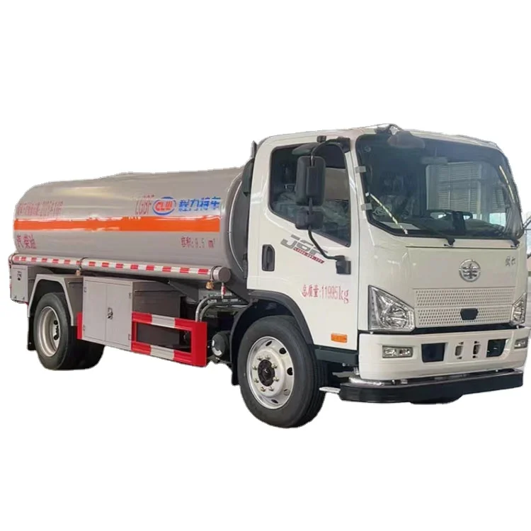 FAW 8ton 10ton chemical corrosive liquid transport tanker truck