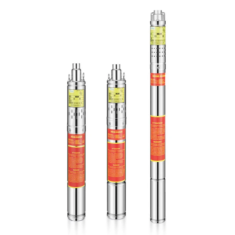 CHIMP QGD Series 0.5 Hp Deep Well Submersible Screw Water Pump For Clean Water
