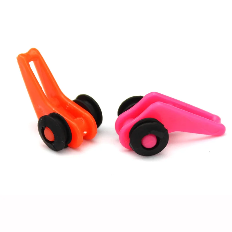 Manufacture  Bait Elastic Bands Multiple Color Plastic Lure Hanger Fishing Hook Keeper Safety Holder Tackle