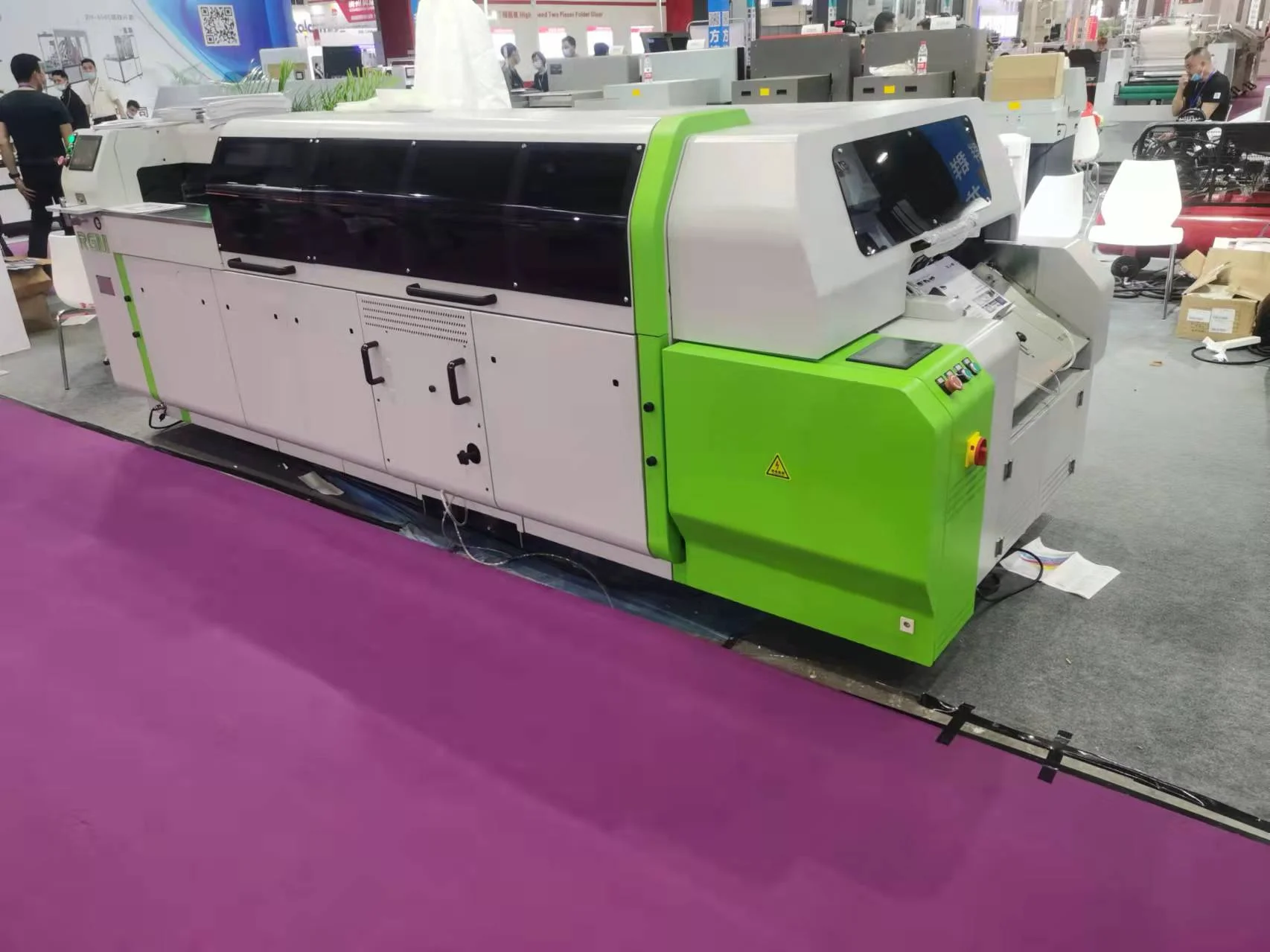 Record Low Environmental Protection Ellipse Hot Melt Glue Book Binder Binding Machine