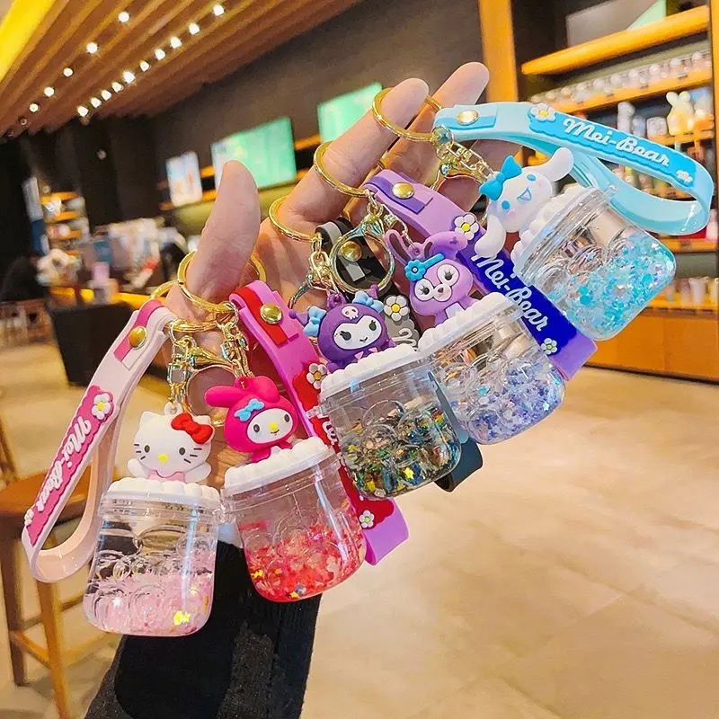 Wholesale custom design metal key chain 3D silicone doll gift bag pendant school bag accessory car cute PVC keychain