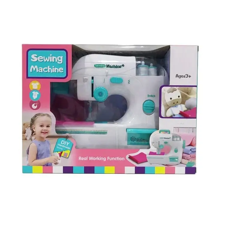play house set simulation furniture toy children sewing machine toy with light and music