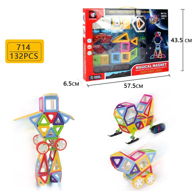 
2019 Hot Connecting Car Set for Kids Magnetic Custom Toys Inteclletual Building Assemble Blocks 