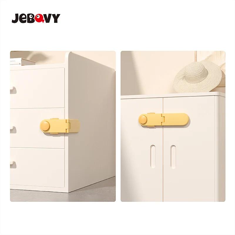 New Trend Multi Purpose Angle Refrigerator Lock Cabinet Door Infant Protection Baby Drawer Lock