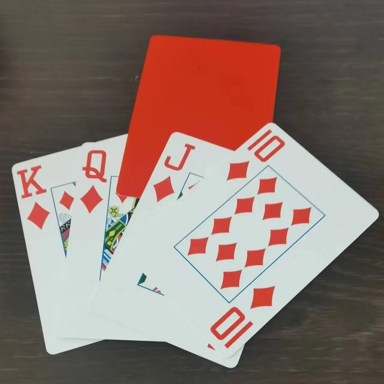 WHOLESALE CUSTOM 100% PLASTIC POKER CLUB PLAYING CARDS