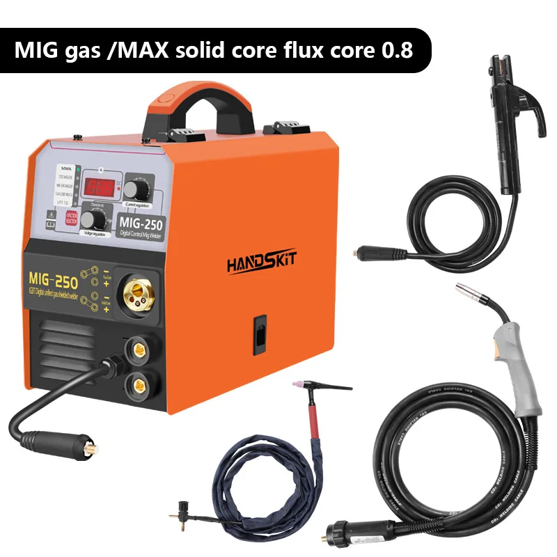 Electric welder household integrated portable airless two-protection ac DC argon arc welding machine three use machines