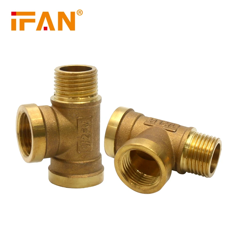 IFAN High Pressure Water Brass Elbow Brass Pipe Fittings Brass Pipe Fittings for Pipe Connection
