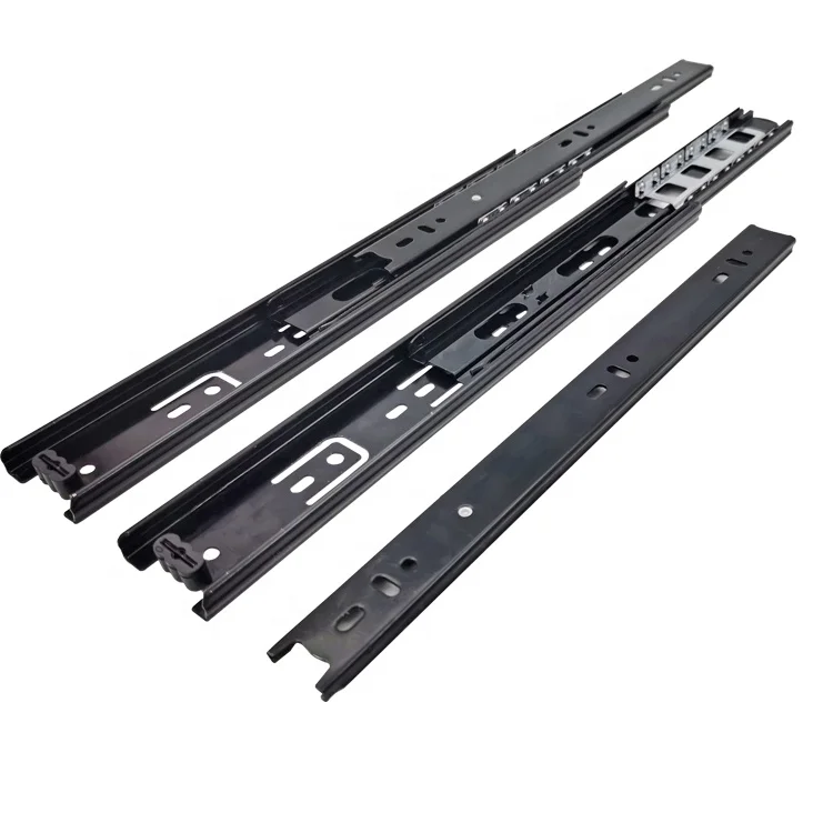 45MM Ordinary  Electrophoresis Tool Box Drawer Slides,Ball Bearing Slide For Furniture Cabinet