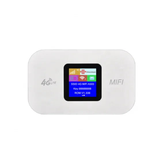 4G Lte Pocket WIFI Router Mini Outdoor Hotspot Pocket Wifi 150mbps with Sim Card Slot 3000mah