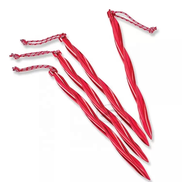 Outdoor Accessory Factory 23cm Y Shape Aluminum Tent Stakes Camping Peg  Manufacturers