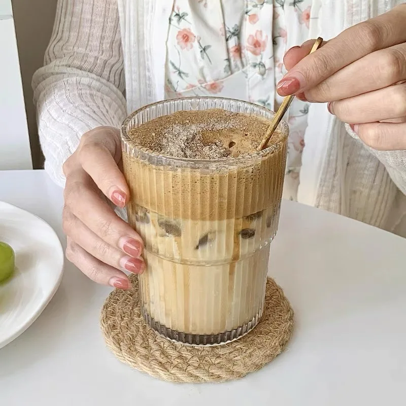 Стеклянные кофейные чашки с