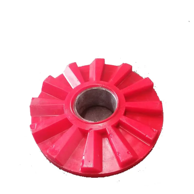 Customized slurry pump spares Polyurethane expeller ring