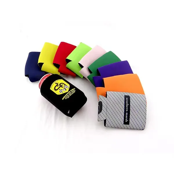 Neoprene Can Cooler Koozy Custom Logo Sublimation Beer Bottle Sleeve Stubby Holder Insulated Coozies