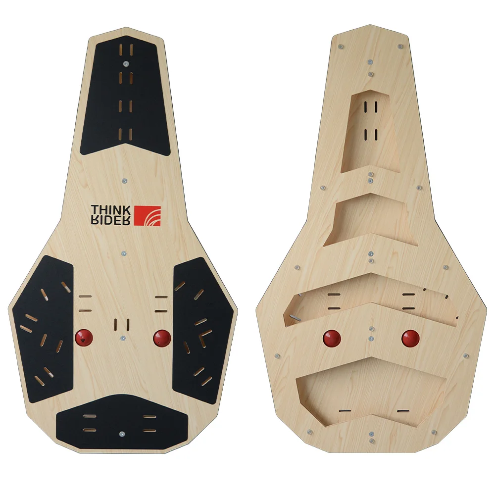 ThinkRider 3 Generation Indoor Bike Trainer Rocker Plate Cycling Rocker Board with 4 Directions Rocking Board