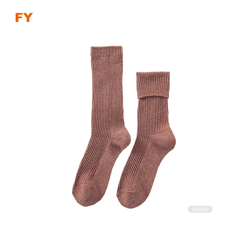 ZJFY- E0351 slouch socks loose top socks for women