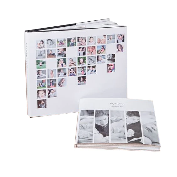 High quality hardcover photo album book manual journal printing hard cover book supplier