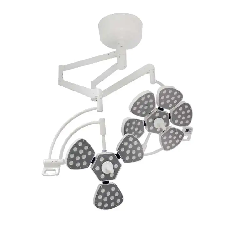 Double Dome Head Surgical Light Ceiling Led Operating Lamp For Hospital Room Equipment