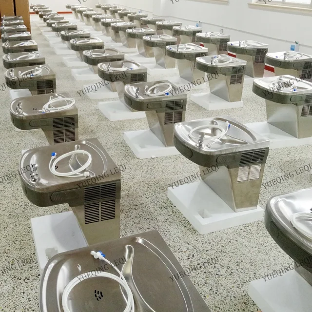 wall mounting drinking water cooler, water fountain for public place use