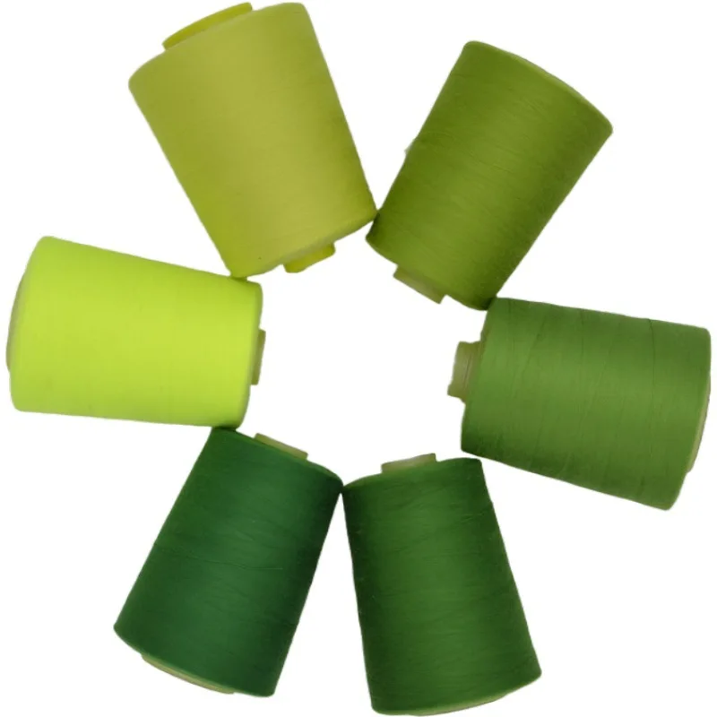 Factory wholesale low price large roll 402 sewing thread all shades for industrial textiles