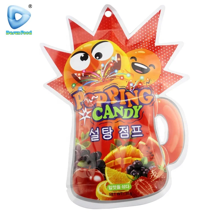 Cheap Packing surprise bag Toy Roll Soft Candy With Popping Candy And Jelly