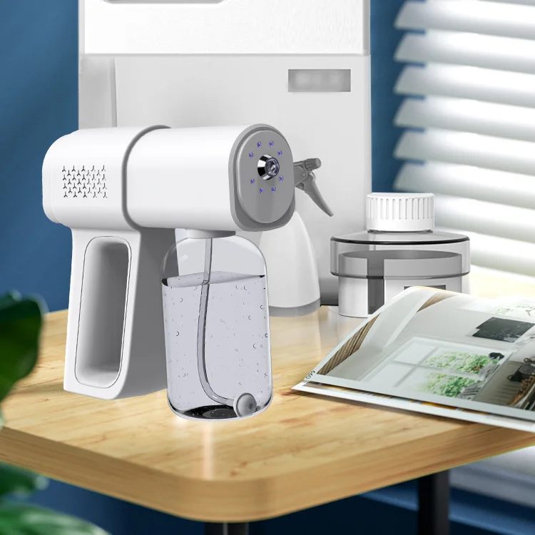 K5 pro Alcohol Spray Sterilizer Blue Light UV wireless spray gun household sterilizer