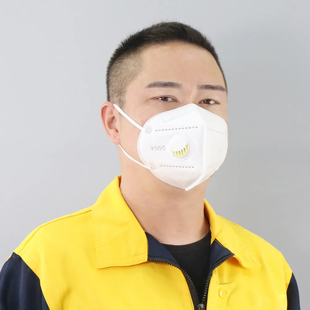 2024 Fashion KN95 Safety Dust Proof Mask Non-Woven Industrial Facemask KN95 Facemask for Adult
