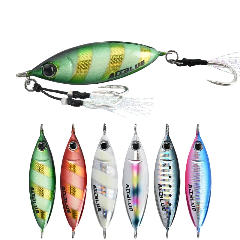 ALLBLUE new S-BENT 20g 30g sea jigging fishing metal lure jig pesca