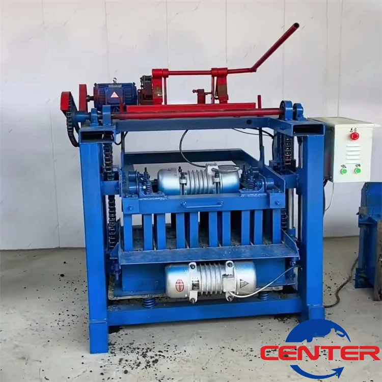 Factory wholesale  QMJ4-35C Manual Handwork Brick Making Machinery Soil Sintered Rock Brick Laying Block Concrete Making Machine