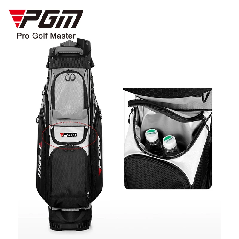 PGM QB134 custom logo golf cart bag waterproof tour staff golf bags with full 14 dividers