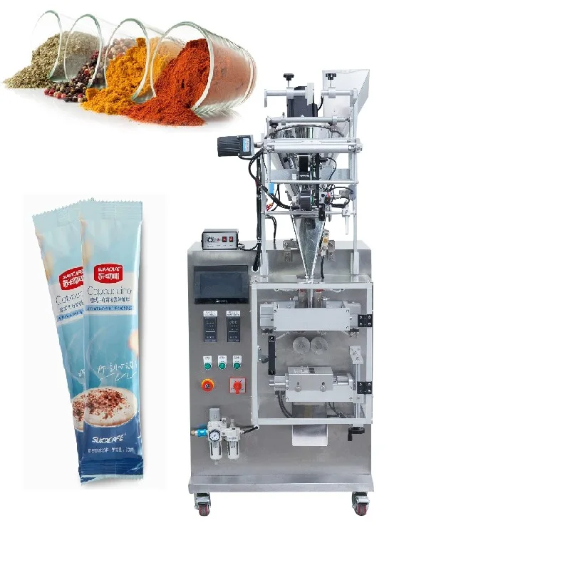 sachet tea powder filling and sealing machine tomato coffee bouillon powder sachet pack machine