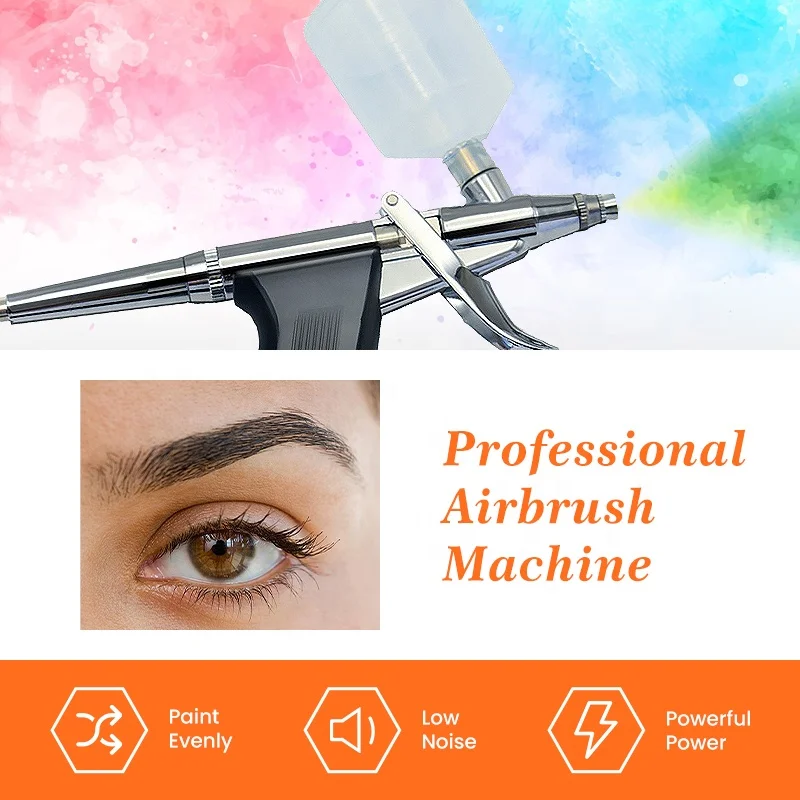 Универсальный Электрический беспроводной компрессор Airbrush поставка для украшения торта макияж тональная Татуировка тонировка бровей распылитель