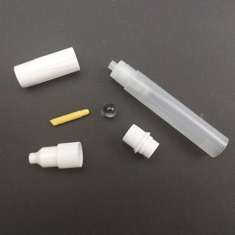 5mm chisel tip empty marker pen refillable ink marker pen