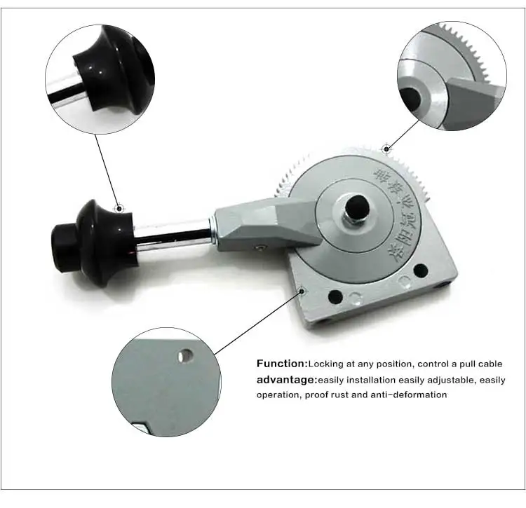 GJ1103A mini excavator hand throttle control lever