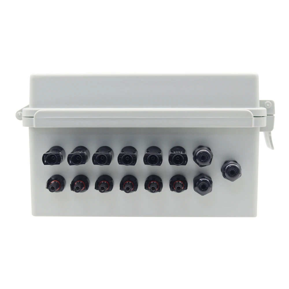 Photovoltaic Combiner Box IP65 Outdoor Solar Panel DC String Distribution Box PV Combiner