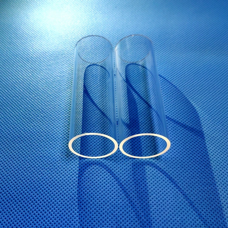 
Both ends open glass cylinder 